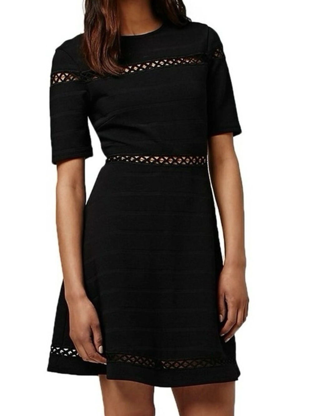 TOPSHOP Bandage Skater Dress